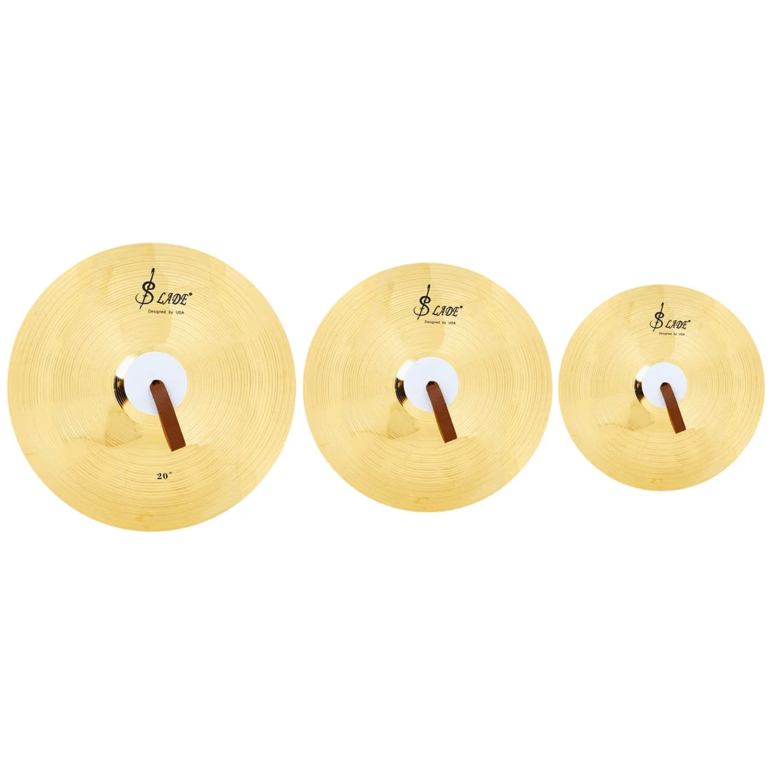 SLADE 14/16/20 Inch Cymbals Alloy Pair Cymbals Percussion Instrument Symphony Orchestra Band Ensemble Performances