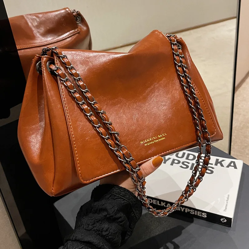 

Fashion Chain women Shoulder Bag big capacity Female Messenger bag brand design Ladies handbag bolsa PU leather Commuter totes