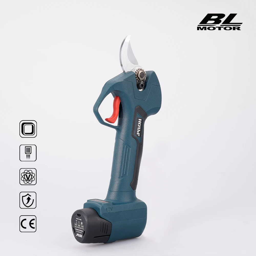 Brushless Electric Pruning Shear Wireles Rechargeable Scissors Tree