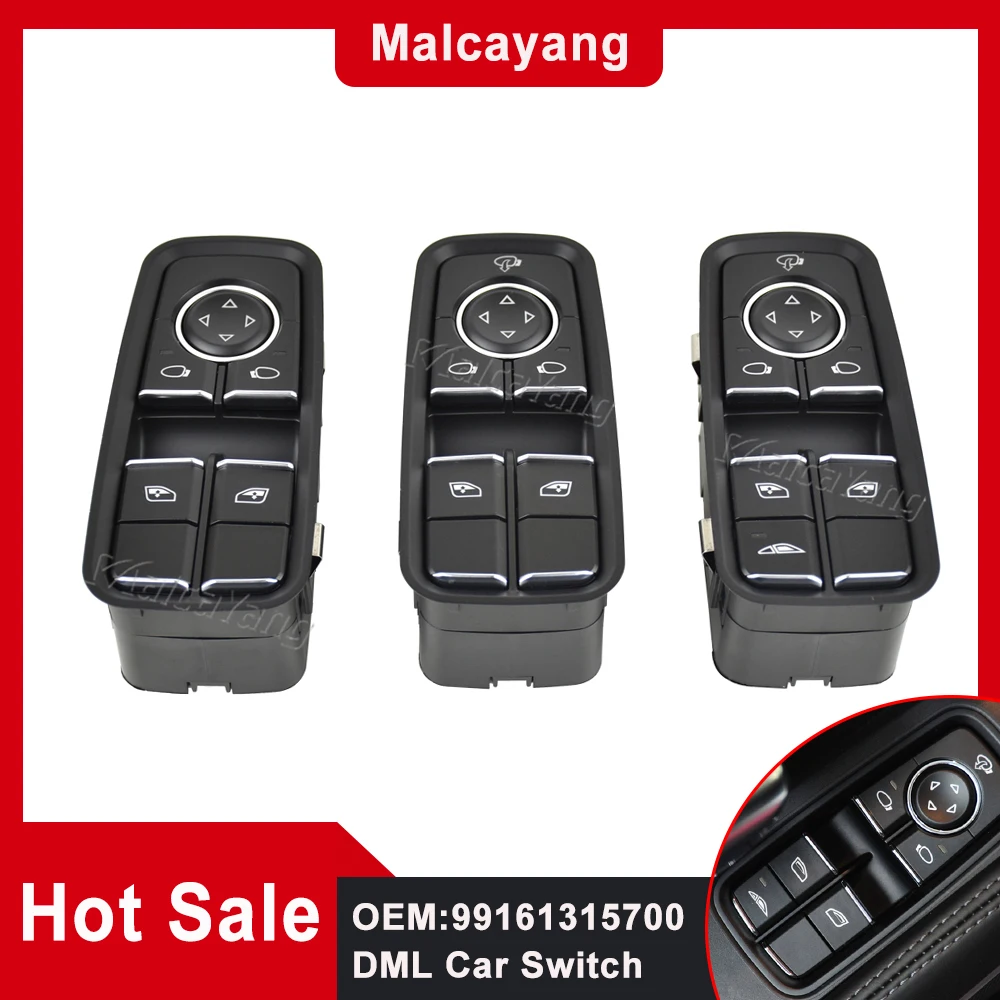 

Переключатель Стеклоподъемника 99161315102DML для Porsche 911 Carrera 2012-2019 с электрическим управлением, 99161315702DML 99161315502DML