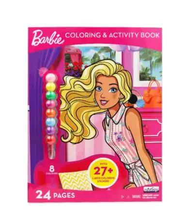 Kawaii Barbie Desenho Livro Princesa Pintura Imagem Livros