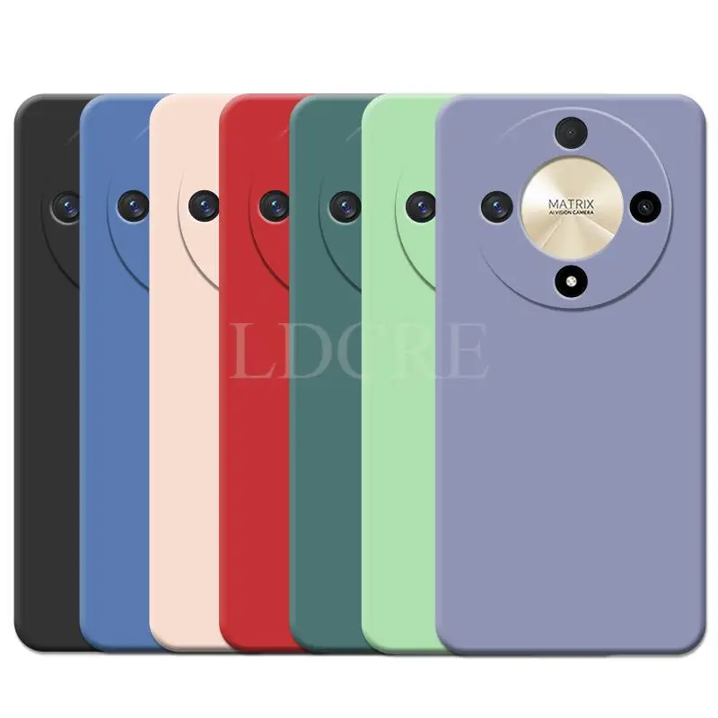Per Honor X9B Custodia In Silicone Liquido Coque Cover Honor X9B X9A X8A X7A X7 Custodia Protettiva In Tpu Custodia Per Telefono Honor X9B Cover