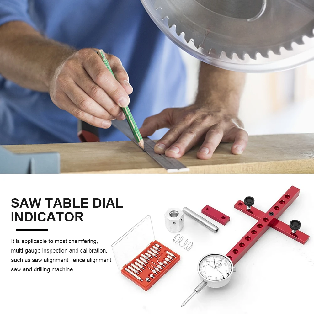 Table Saw Dial Indicator Saw Machine Alignment And Calibration Kit