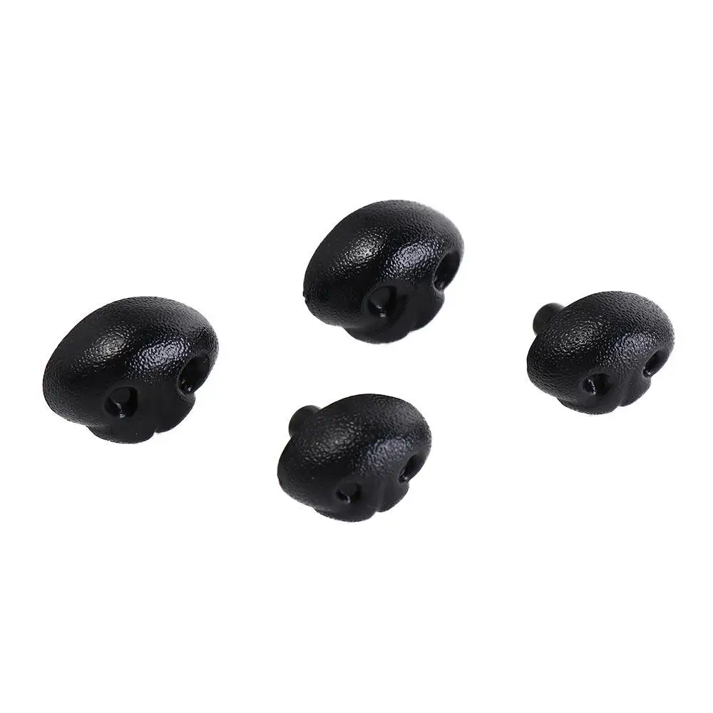 Plastic Dog Noses Dog Noses for Crafts DIY Accessories Black Noses DIY Accessories 15mm/18mm/21mm Plug-in Animal Doll Nose