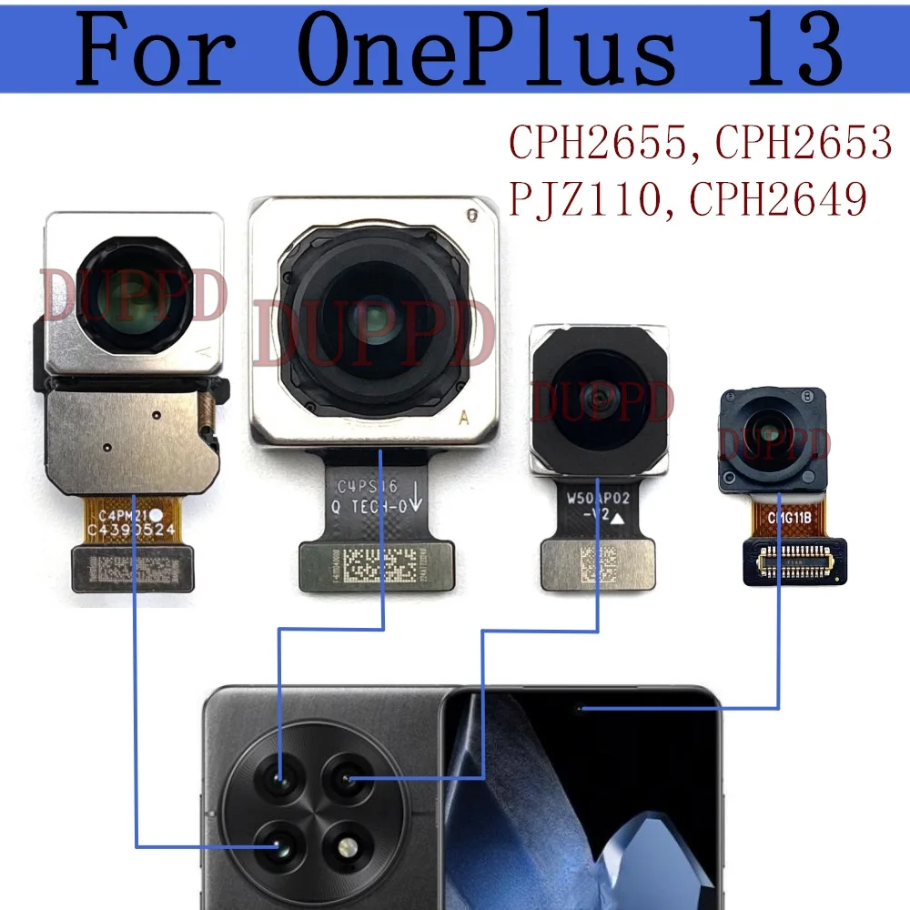 Enhanced Front and Rear Camera Replacement with Flex Cable
