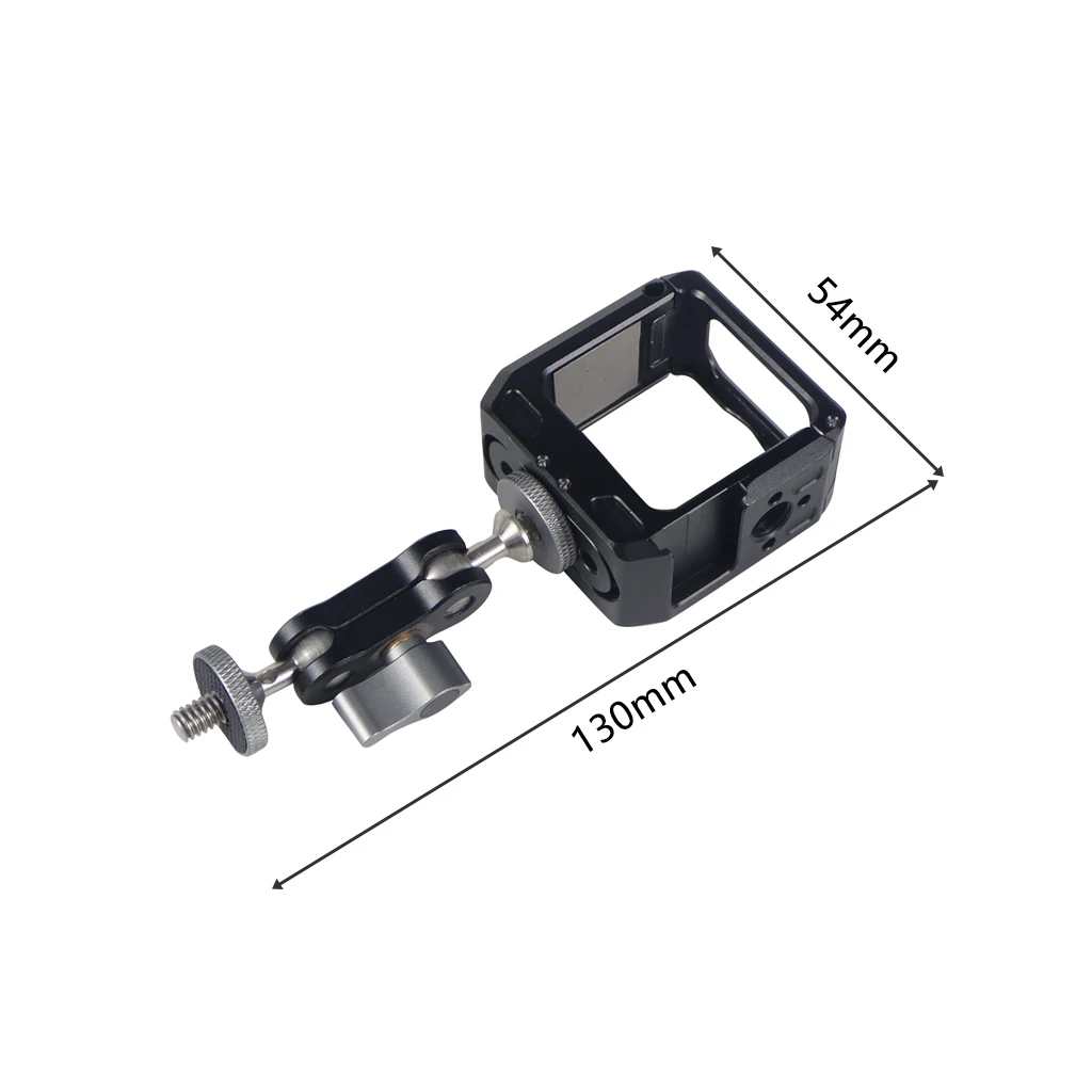 Magnetic Action Camera Cage For Action 2 Dual-screen Full Cage w/ Cold Shoe Mou