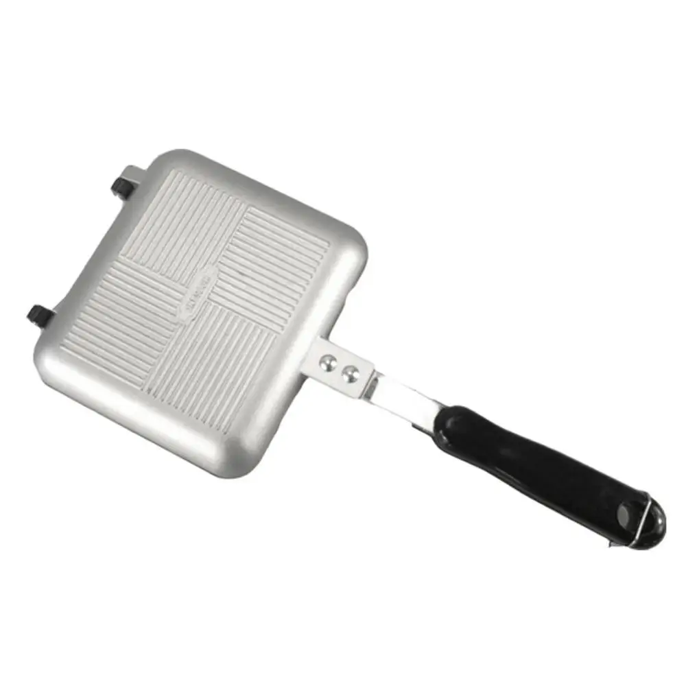 

Double-Side Non-Stick Bread Toast Sandwich Maker Waffle Pancake Baking Barbecue Grill Frying Bread Pan for the Kitchen