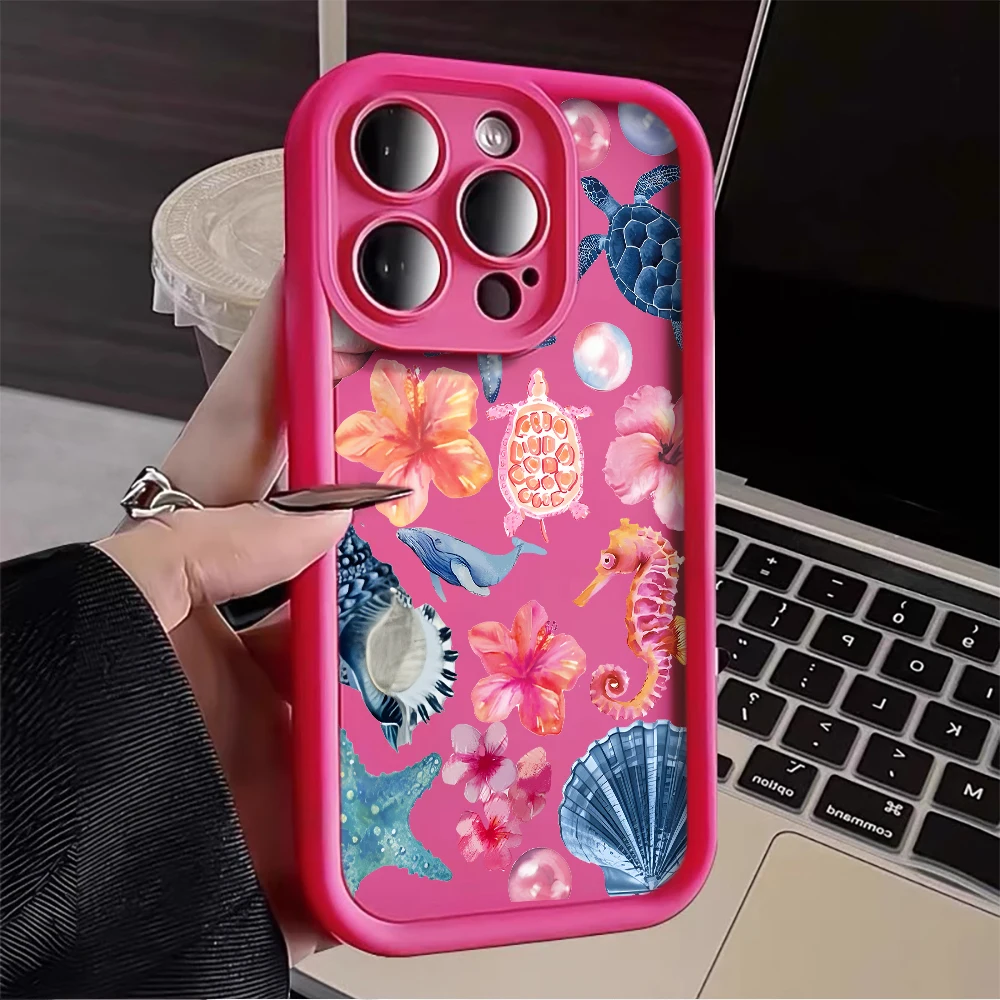 Ocean Starfish Phone Case - Elegant Marine-Inspired Design Cover