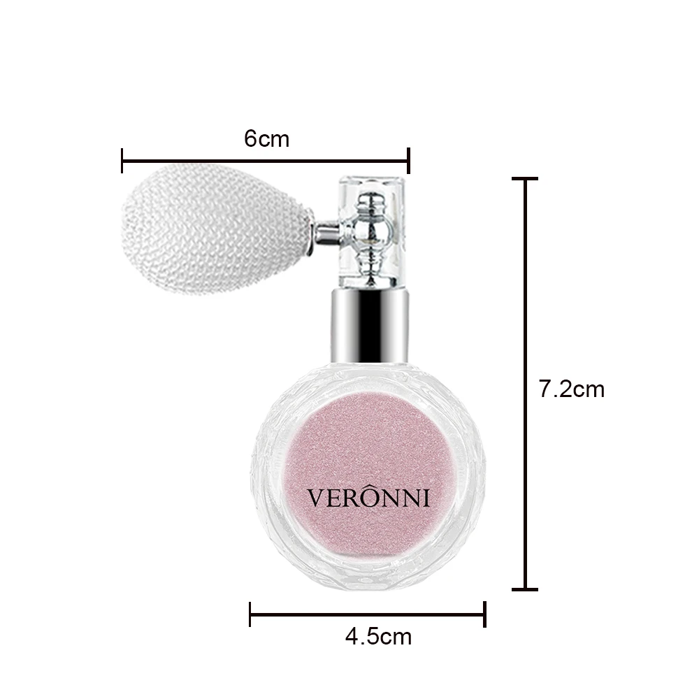 Glitter Diamond Highlighter Powder Spray Waterproof High Gloss Body Highlight Powder Cosmetics Face Contour Illuminator Makeup 6