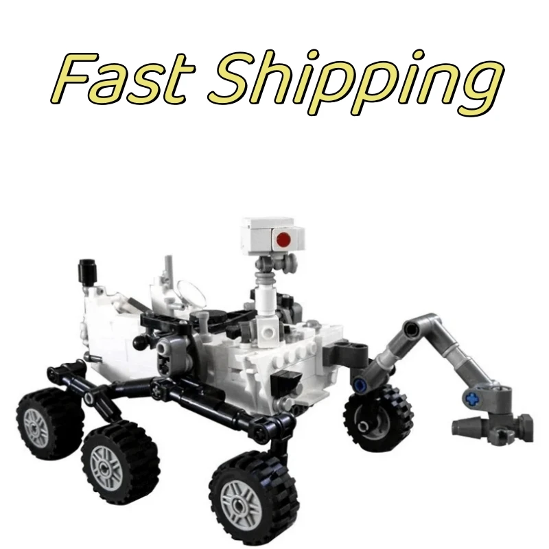 Mars Explore Pettory Rover Car Building Blocks Kit Exploration Space Exploration Series Mars Priority Rover