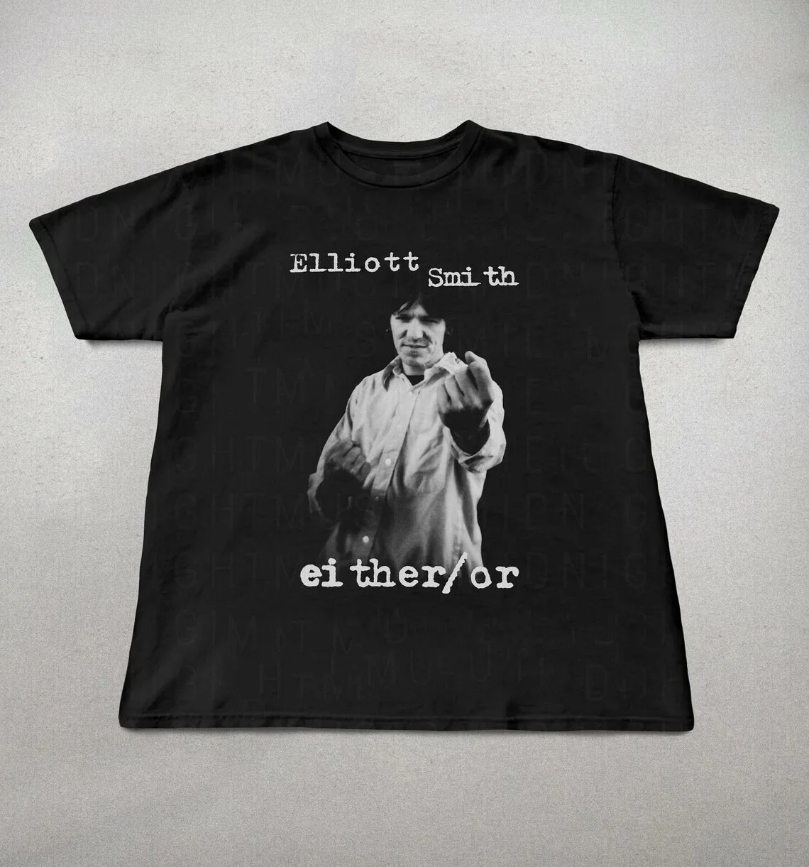 Elliott Smith O Maglietta Full Size S-5Xl Maniche Lunghe O Corte