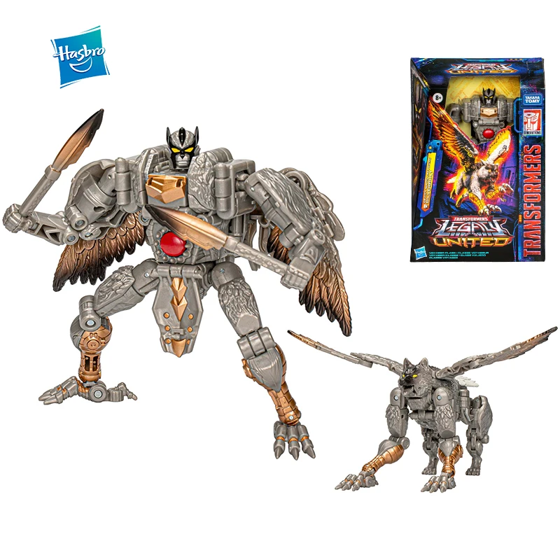 

Original Hasbro In Stock Action Figure 18cm Transformers Beast Wars Voyager Legacy United Silverbolt Model Toy Hobby Gifts