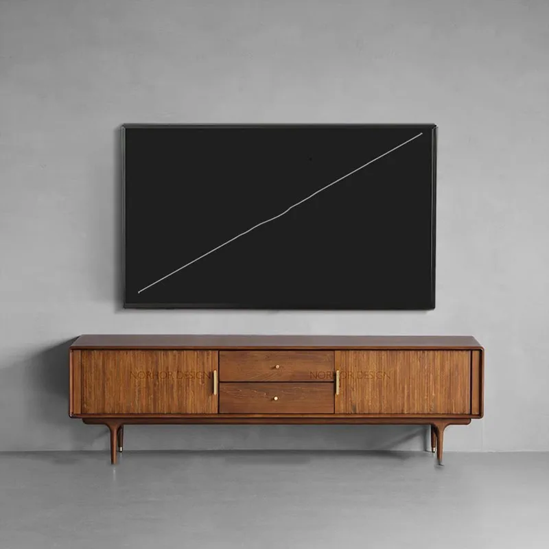 로우 보드 TV 스탠드 모바일 마운트 캐비닛 커피 디자인 테이블 텔레비전 나무 모니터, Muebles Para El Hogar 침실 가구