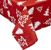 Flower Rose Plant 3d Table Cover Rectangular Table Cloth Waterproof Table Cover for Party Home Kitchen 3