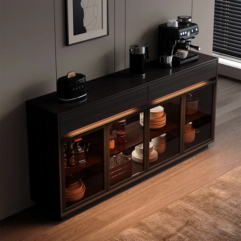 Mobili da soggiorno per la conservazione del caffè, credenze di lusso, credenze da cucina, mobili angolari nordici, mobili per la casa - immagine 2
