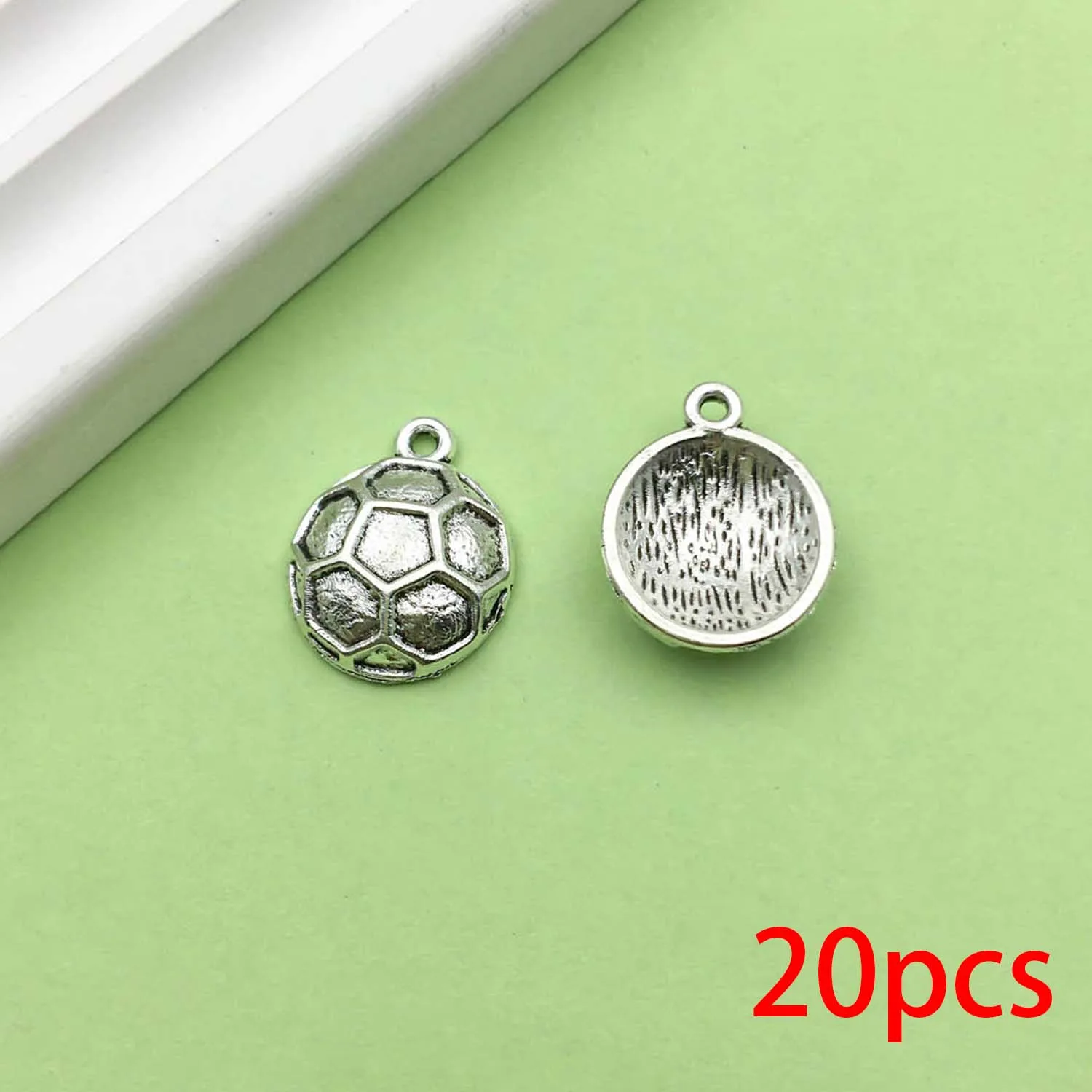 Sports Charms Cheerleader Pendant Necklace - 925 Sterling Silver, Rhodium Plated, Gift Ready - View #4