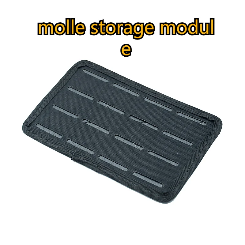 

Molle Storage Module EDC Storage Separation Magic Badge Accessories Package Backplane Glow Stick Package