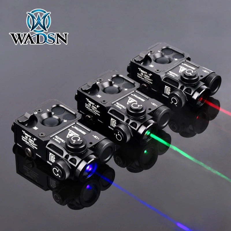 WADSN indicateur Laser IR pour Airsoft PERST 4, rouge, vert, bleu