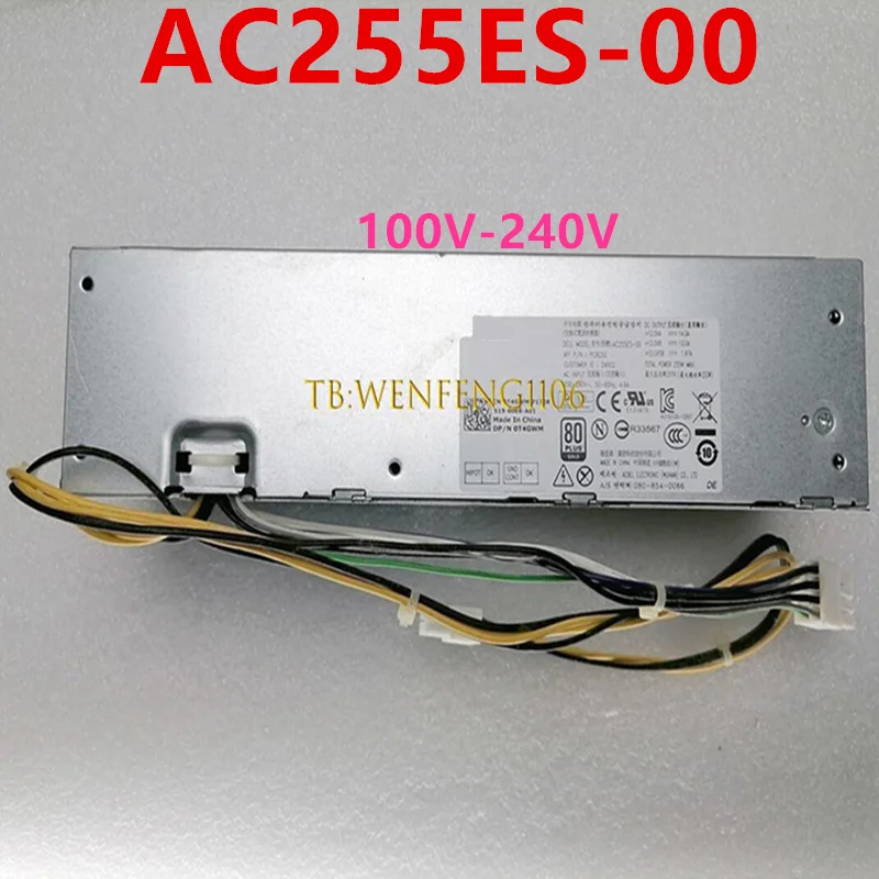 

Original New Power Supply For DELL OPTIPLEX 3020 7020 9020 SFF 255W Power Supply AC255ES-00 PCB050 T4GWM 0T4GWM 80Plus Gold