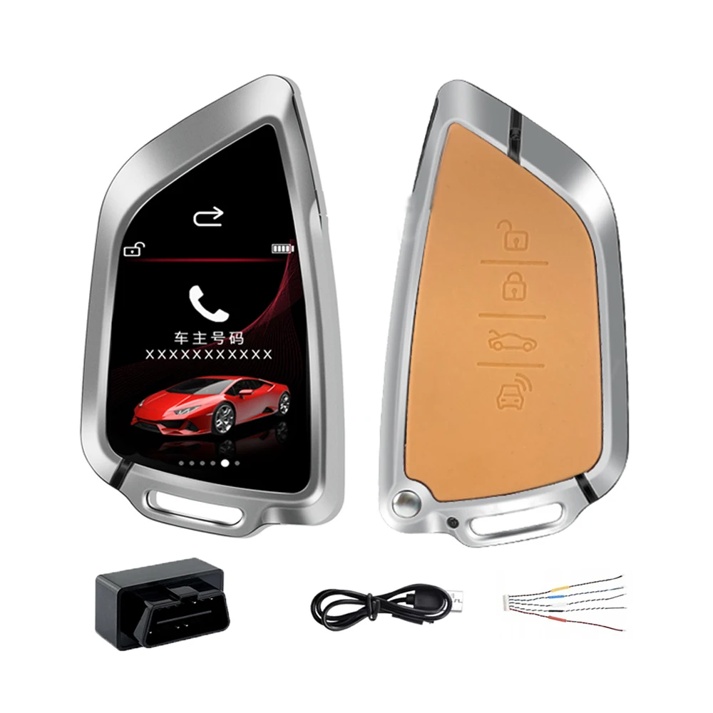 Intelligenter LCD-Schlüssel für BMW, Audi, Hyundai, Benz, Honda, Toyota, Nissan, Lexus, Porsche, Mazda, universeller modifizierter Bildschirmschlüssel, komfortabler Zugang – Detail 11