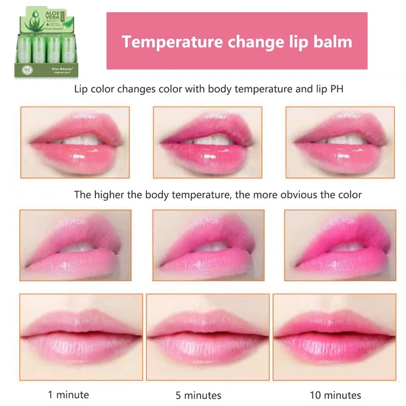 Wholesale Bulk 24/12PCSLip Balm Set Beauty Fruit Balm Makeup Lips Care Peach Lip Balm Fruit Cute Lip Balms Moisturizing Lipstick