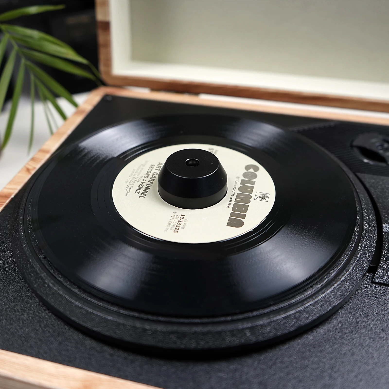MÖNKE Support mural pour disques vinyles – un élégant rebord eois