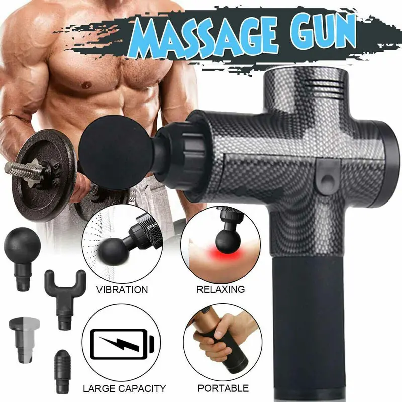 Klopfen Intelligente Instrument Pistole Mit 7 Köpfe Und 30 Geschwindigkeit Nical Massage Produkte_voghion.com