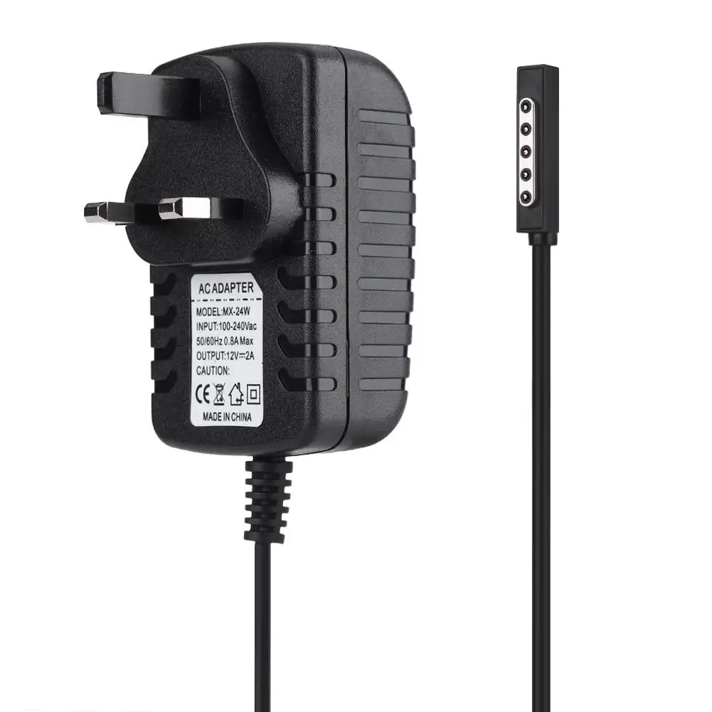 Microsoft Surface for rt Tablet Charger 12V 2A with Multi-Plug Options-Model