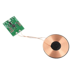 Compact 5W Wireless Charging Receiver Module with Small Coil (Round)