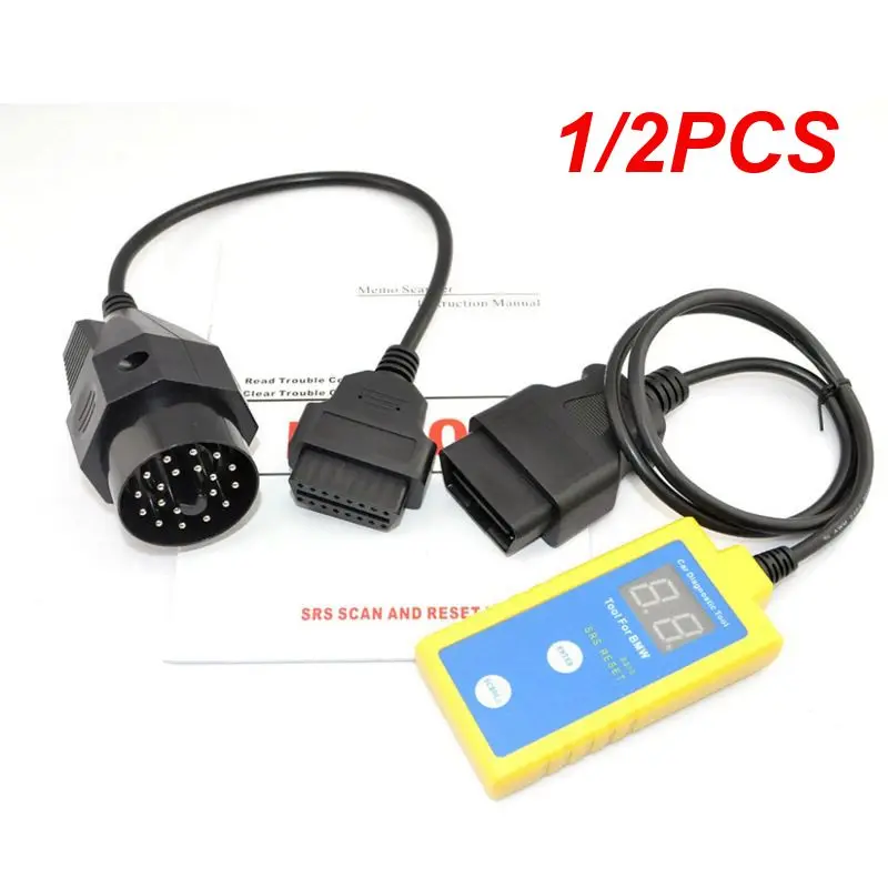 

1/2PCS OBD II Adapter for 20 pin to OBD2 16 PIN Female Connector e36 e39 X5 Z3 for 20pin Newest Free Shipping