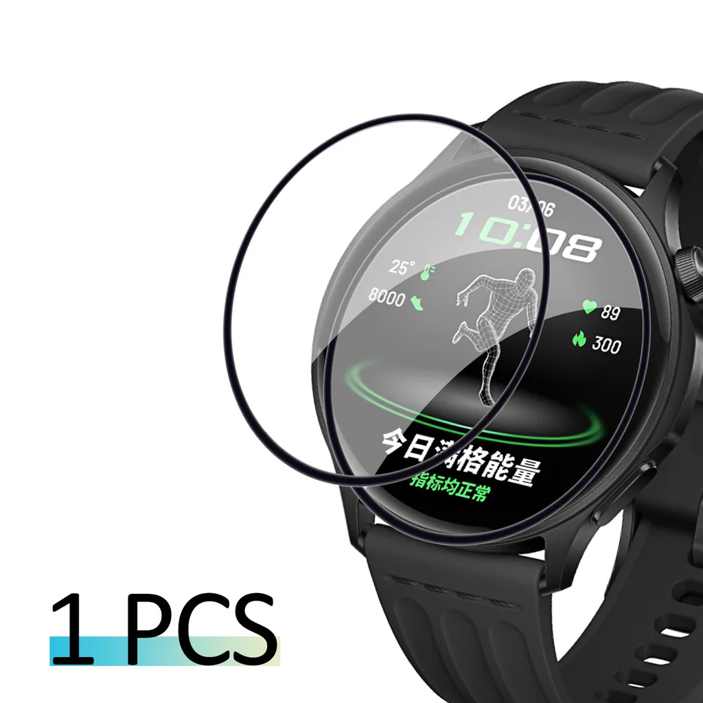 HD Clear Full Coverage Screen Protector Film - Anti-scratch Smartwatch Accessory