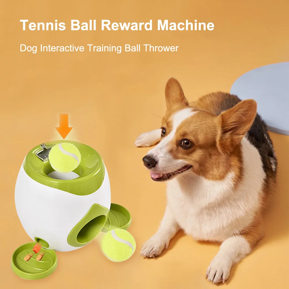 Automatic Dog Ball Launcher With Slow Feeder 4