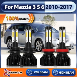 240W H11 Car Led Headlight 9005 HB3 Led Lights 6000K Led Headlamps Bulbs For Mazda 3 5 6 2010 2011 2012 2013 2014 2015 2016 2017