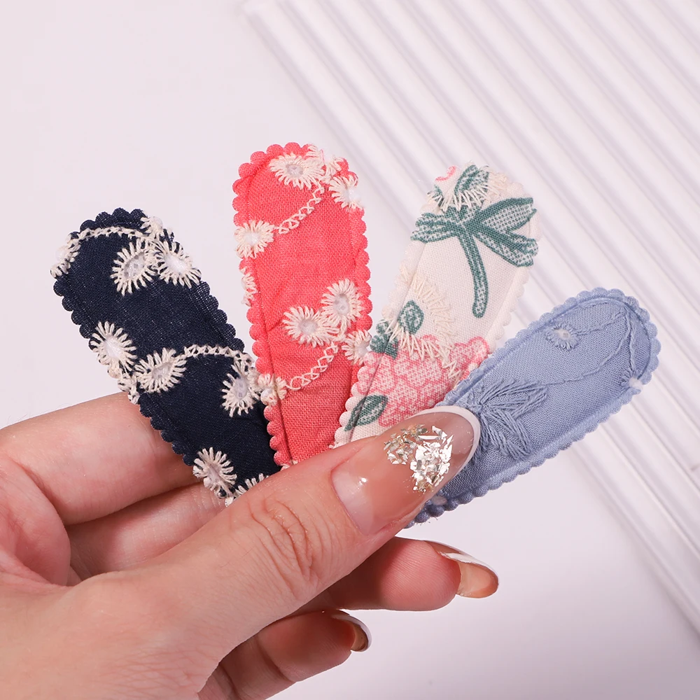 10pcs/set Embroidery Printed Snap Hair Clips for Girls Kids BB Hairpins Color 5 S4d03cdf5cdea40b78b6bff3e14dab041O