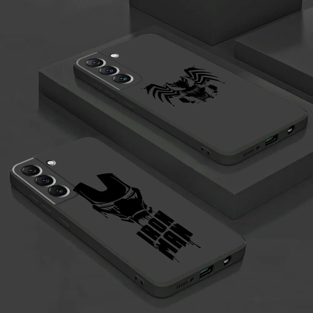 Custodia Per Motorola Moto One Fusion Plus Edge 40 Pro G Stylus Edge 30 Fusion One Hyper E6S Marvel Logo Ironman Spiderman Cover