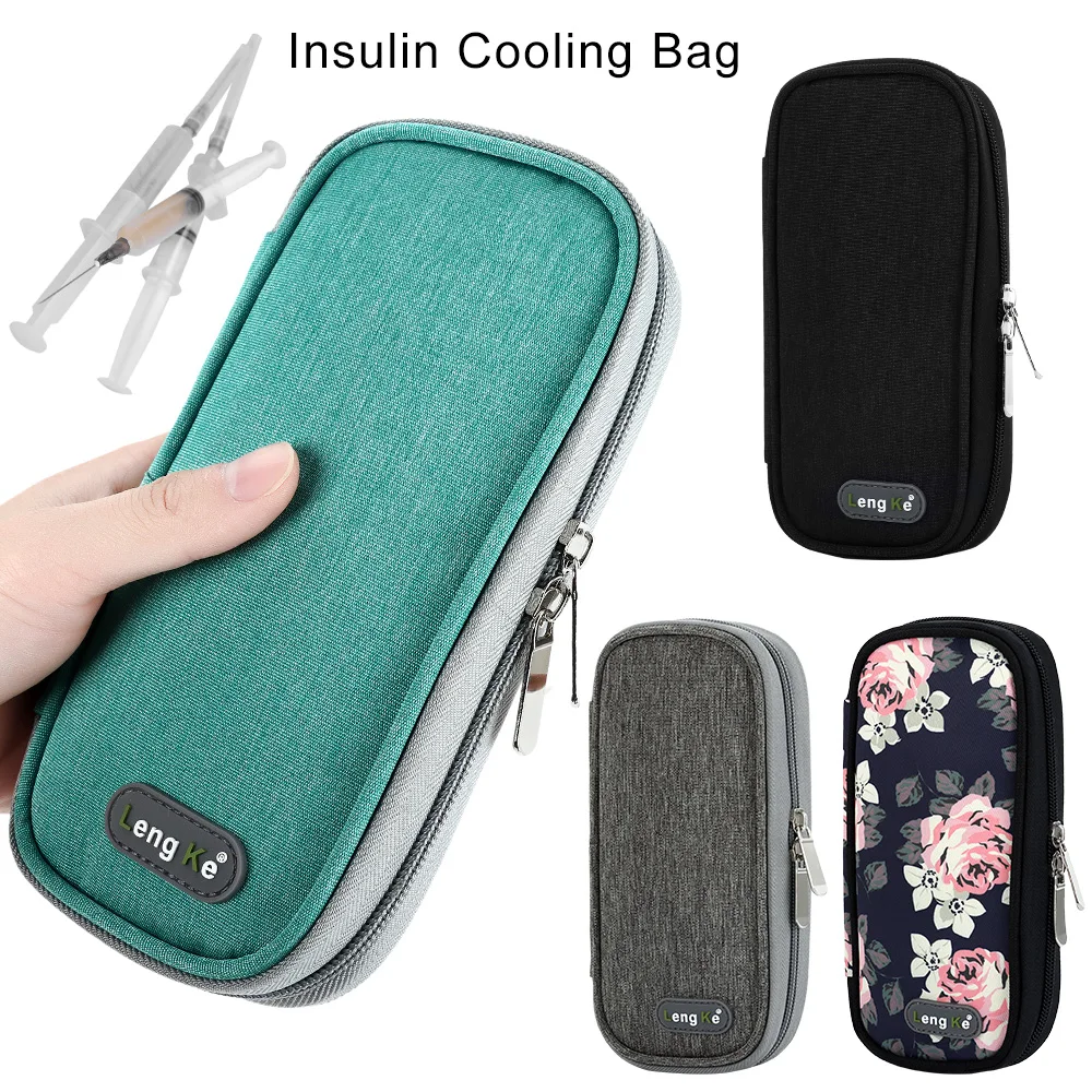 Practical Insulin Cooling Bag without Gel Oxford Medicla Cooler Diabetic Pocket Thermal Insulated Travel Case Pill Protector insulated bag,insulin cooler,insulin cooling bag