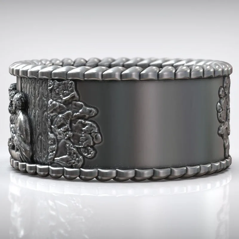 15g The Last Supper Band Jesus Christ ang Twelwe Apostles Rings Customized 925 Solid Sterling Silver Rings Many Sizes