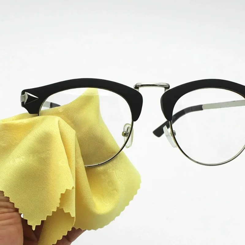 1/200Pcs Soft Glasses Cloth Random Color High Quality Random Color Lens Clothe Phone Screen Cleaning Wipe Microfiber Clean Cloth
