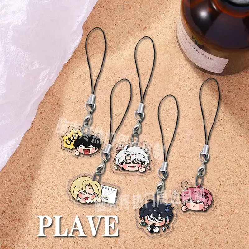 Plave-携帯電話ストラップ、noah Yejun、bamby、eigo hinアクリル 