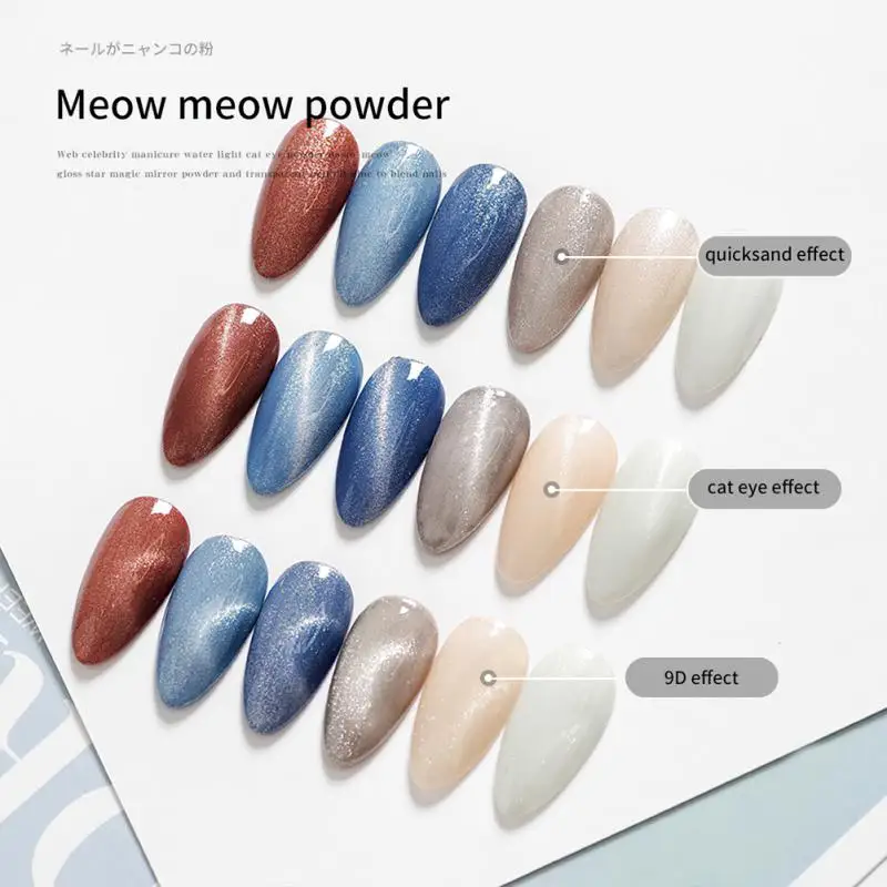 Cat Eye Nail Tools Single Double Head Gel Magnet Stick 3D Design for Women