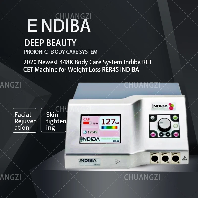 INDIBA 리프팅 기계, 바디 케어, 레트 Cet, 448Hz, 다이아테라피 쉐이핑, RET CET, 테카 테라피, 페이스 리프트, 통증 완화