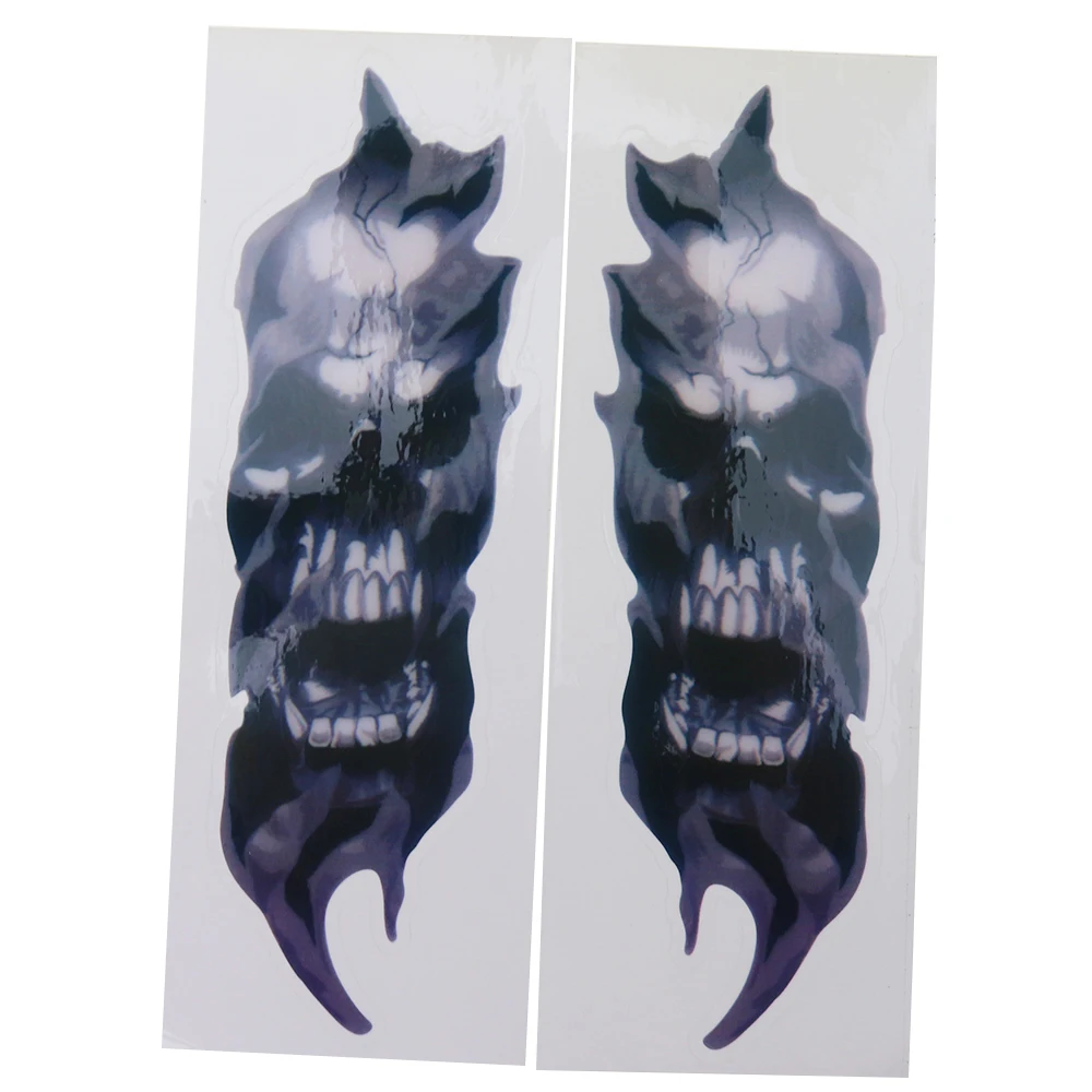 Motorcycle Stickers Cool Skull Decal Applicable To All Models High Quality Decorative Sticker Motorcycle Accessories factory price high quality manual spine surgery positioner wilson frame applicable