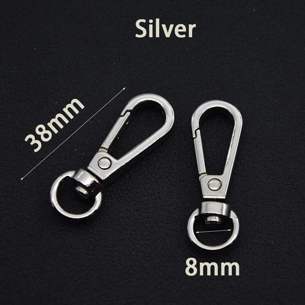 60 Pièces Atériel Porte-Clés, Clip De Queue De Sangle Bricolage En