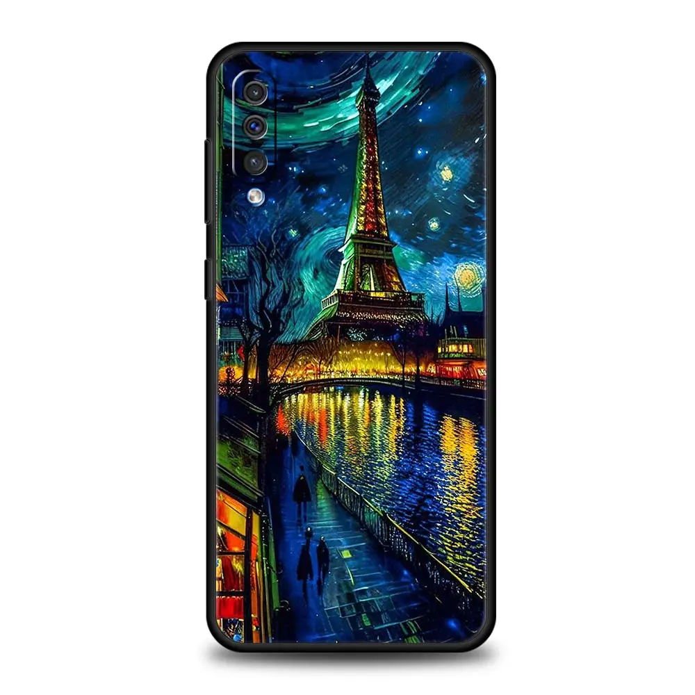 Starry Night Van Gogh Art Phone Case Cover