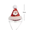 Christmas Cat Hat Cat Knitted Scarf Set Soft Winter Christmas Soft Santa Claus Costume Scarf For Dog Cats Pet Xmas Cat Supplies 6