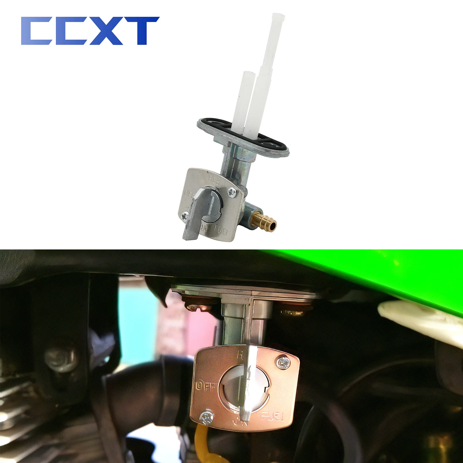 Motorcycle Petcock Vacuum Fuel Faucet Tap Valve Switch fuel petcock valve For Yamaha Blaster 200 YFS200 1988-2006 YFM600 Big Bear YFM250 YFM350 YFM