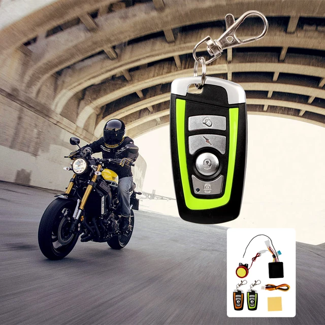 Acquista Con avviamento motore Chiave telecomando bidirezionale Allarme  antifurto moto Sistema di allarme di sicurezza Antifurto Accessori moto 12V