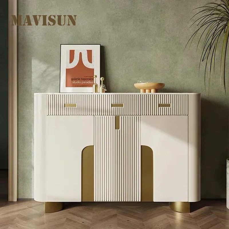 Kitchen Furniture Sideboards Alacena Display Cabinet Sideboard Credenza Cabinets Home Button Vitrinas Dining Room China White