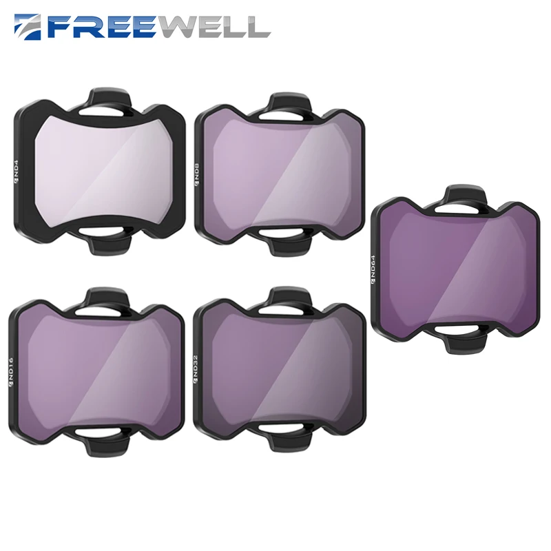 Single Drone Camera ND Filters ND4 and ND64 Filter Compatibility DJI Avata 2 Len