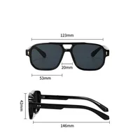Lunettes de soleil vintage pour hommes, à la mode, dropshipping, 2025 5